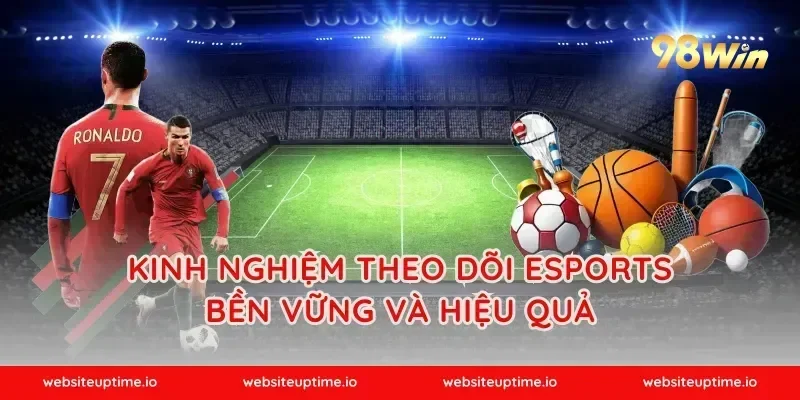 Kinh nghiệm theo dõi esports bền vững và hiệu quả