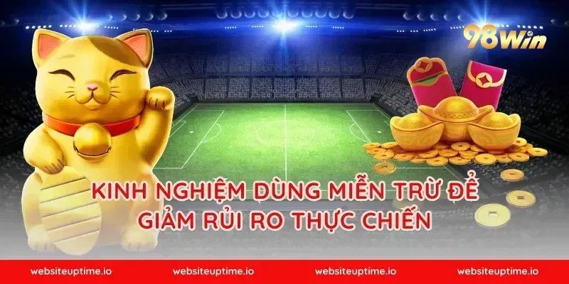 Kinh nghiệm dùng miễn trừ để giảm rủi ro thực chiến